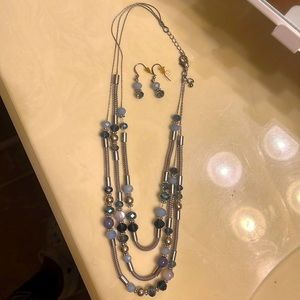 Boutique Necklace and Earring set